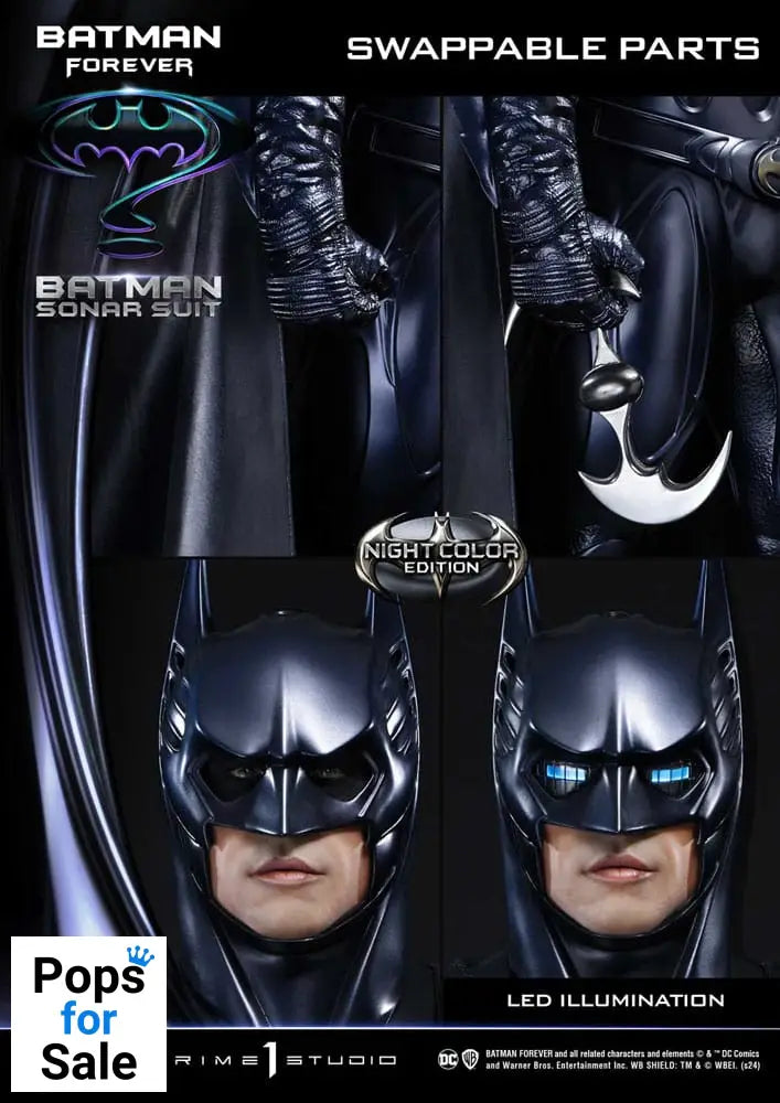 Batman Forever Museum Masterline Series Statue 1/3 Batman Sonar Suit Night Color Edition 95 cm Statues