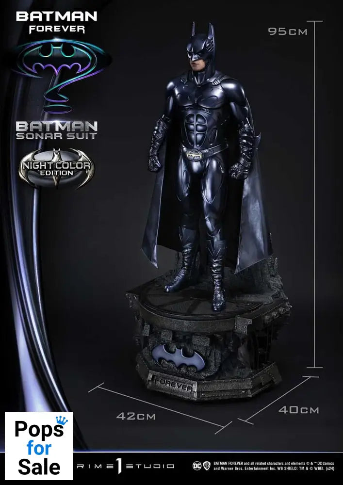 Batman Forever Museum Masterline Series Statue 1/3 Batman Sonar Suit Night Color Edition 95 cm