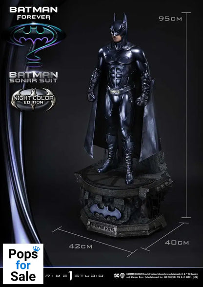 Batman Forever Museum Masterline Series Statue 1/3 Batman Sonar Suit Night Color Edition 95 cm