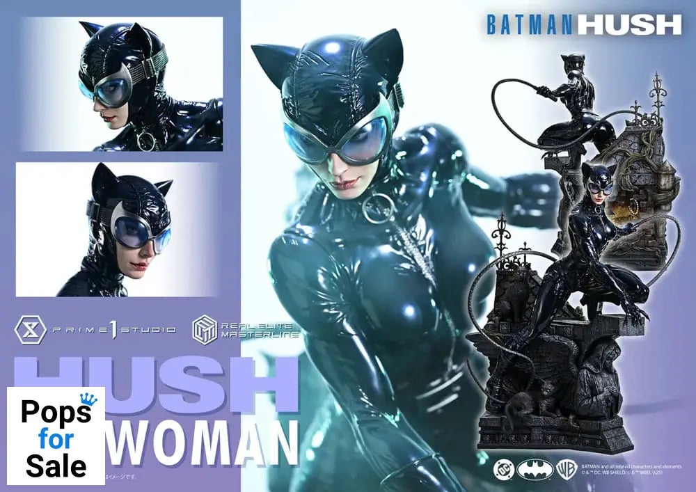 Batman: Hush (Comics) Real Elite Masterline Series Statue 1/3 Catwoman 65 cm