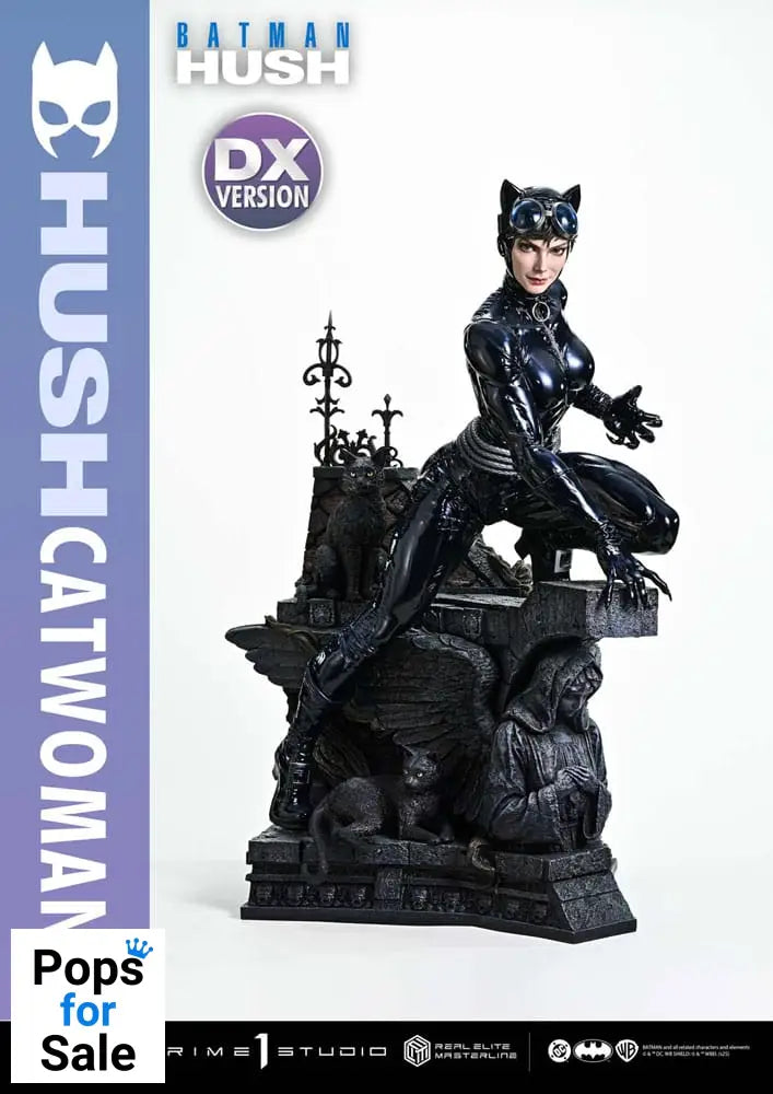 Batman: Hush (Comics) Real Elite Masterline Series Statue 1/3 Catwoman Deluxe Bonus Version 65 cm