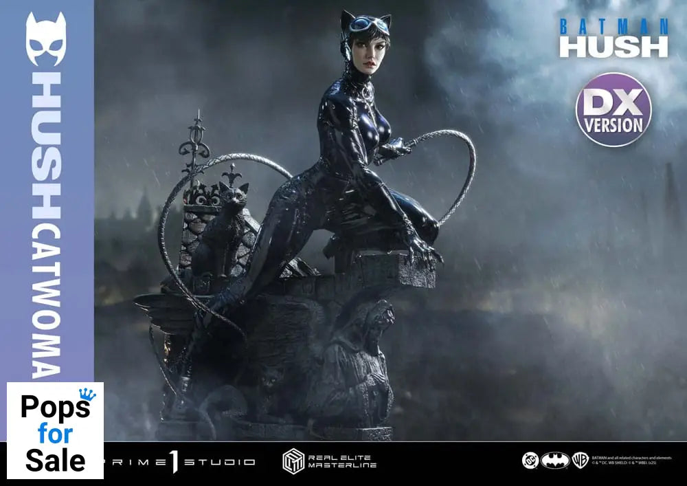 Batman: Hush (Comics) Real Elite Masterline Series Statue 1/3 Catwoman Deluxe Bonus Version 65 cm