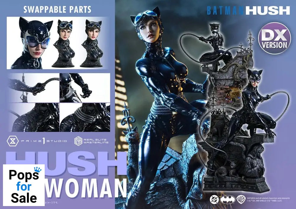 Batman: Hush (Comics) Real Elite Masterline Series Statue 1/3 Catwoman Deluxe Version 65 cm