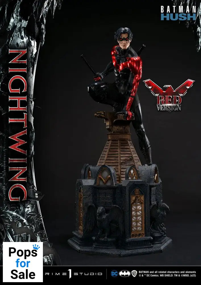 Batman Hush Statue Nightwing Red Version 87 cm