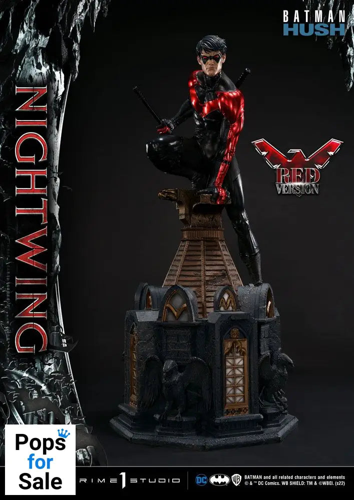 Batman Hush Statue Nightwing Red Version 87 cm
