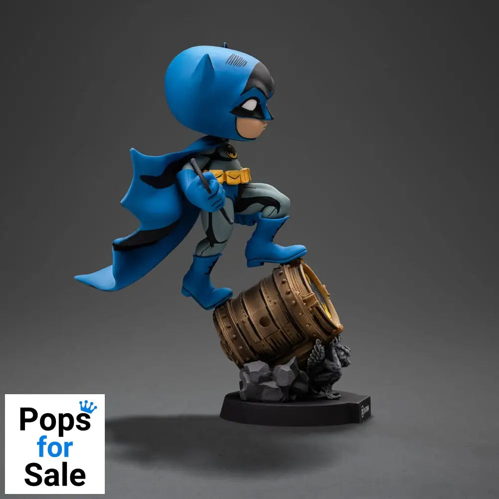 Batman Mini Co. PVC Figure Batman on Bat-Signal (Blue Variant) 15 cm
