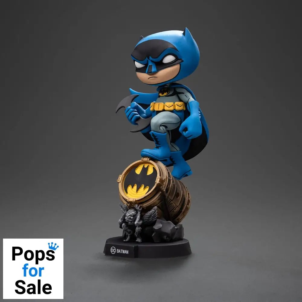 Batman Mini Co. PVC Figure Batman on Bat-Signal (Blue Variant) 15 cm