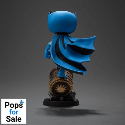 Batman Mini Co. PVC Figure Batman on Bat-Signal (Blue Variant) 15 cm