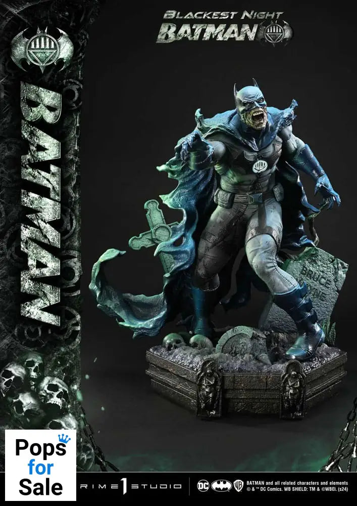 Batman Premium Masterline Series Statue Batman Blackest Night Version 45 cm