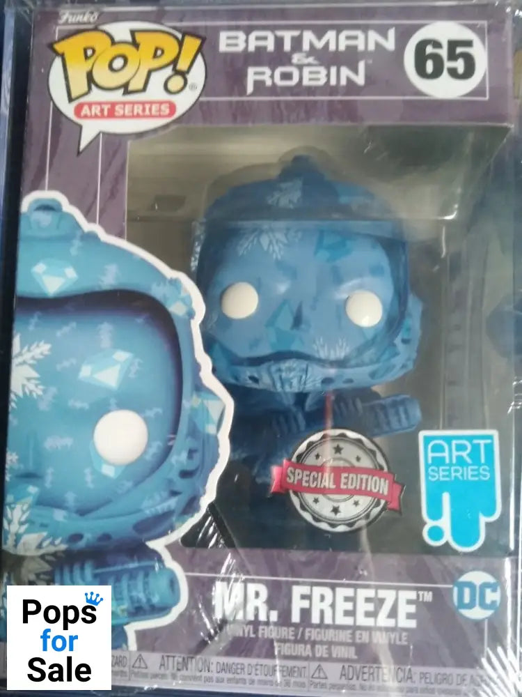 ! Batman & Robin - Mr. Freeze with Protector (Art Series) #65 Funko POP