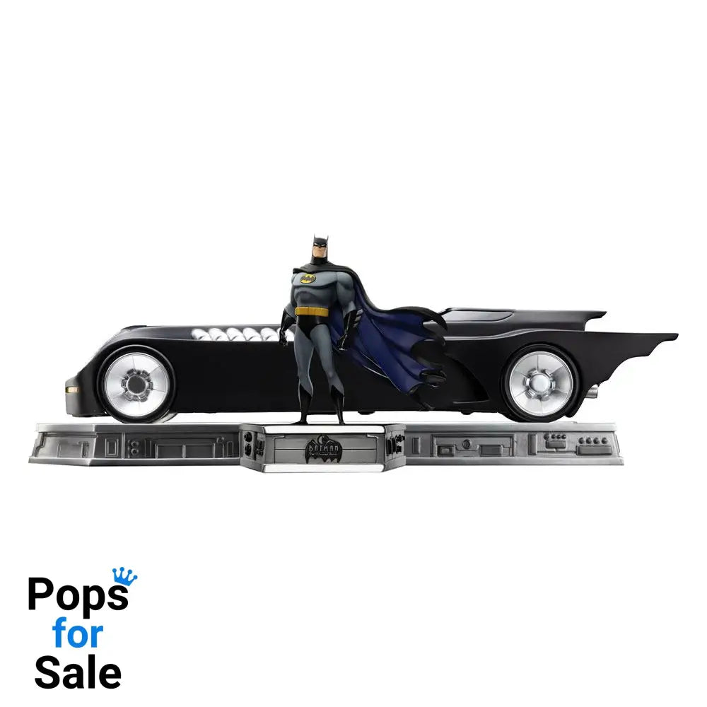 Batman The Animated Series (1992) Art Scale Set Deluxe 1/10 Batman and Batmobile 24 cm Statues