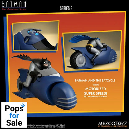 Batman the Animated Series 2 5 Points Action Figure Batman & Batcycle 10 cm