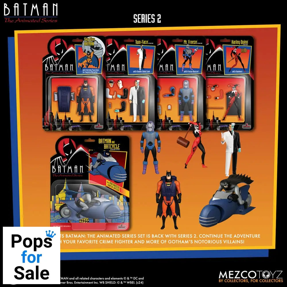 Batman: The Animated Series 2 5 Points Action Figures Deluxe Box Set 9 cm Action figures