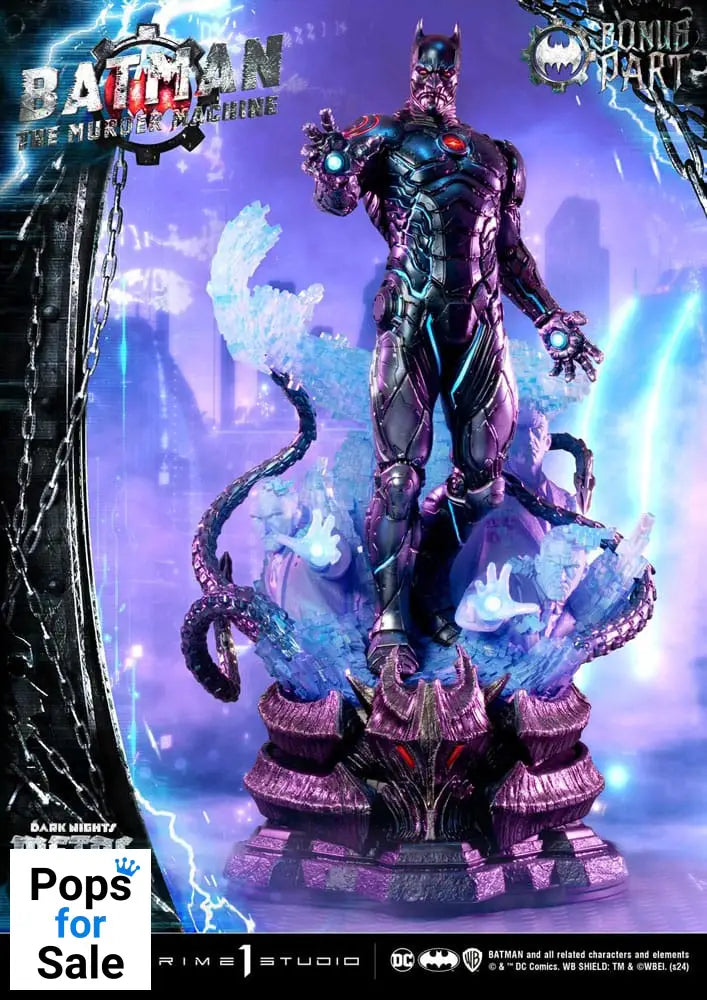Batman: The Dark Nights Metal (Comics) Museum Masterline Series Statue 1/3 The Murder Machine Deluxe Bonus Version 85 cm