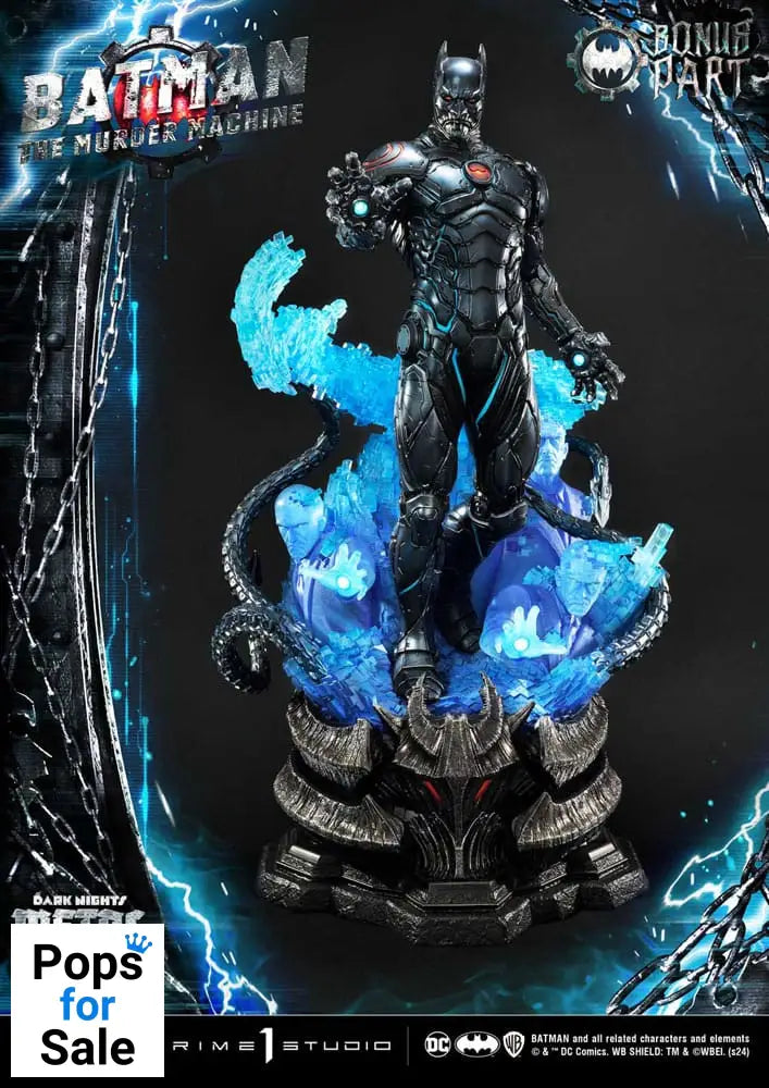 Batman: The Dark Nights Metal (Comics) Museum Masterline Series Statue 1/3 The Murder Machine Deluxe Bonus Version 85 cm