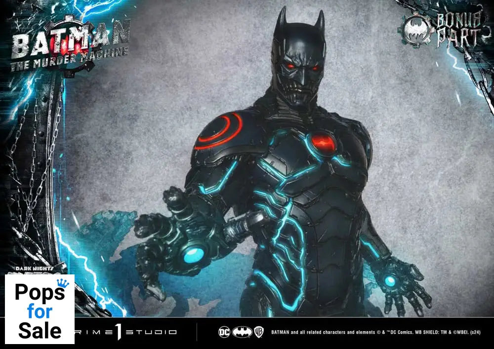 Batman: The Dark Nights Metal (Comics) Museum Masterline Series Statue 1/3 The Murder Machine Deluxe Bonus Version 85