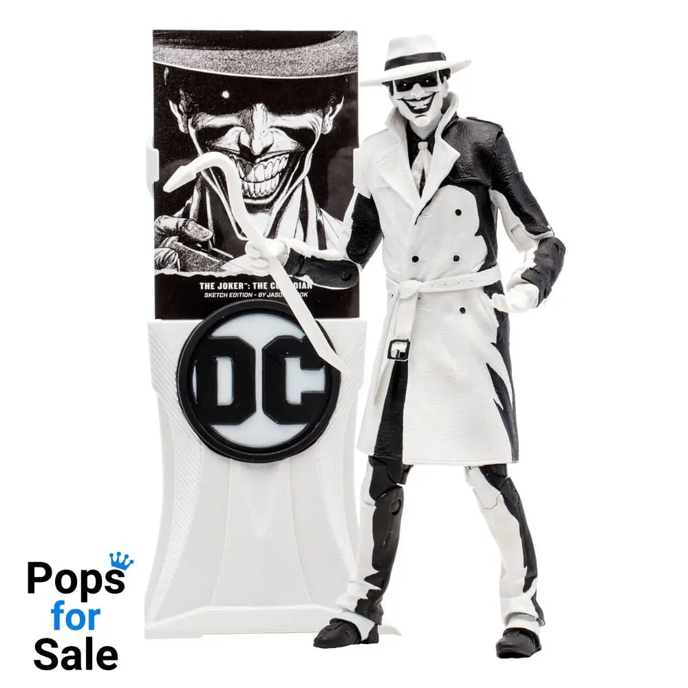 Batman: Three Jokers DC Multiverse Action Figure The Joker: The Comedian Sketch Edition (Gold Label) 18 cm