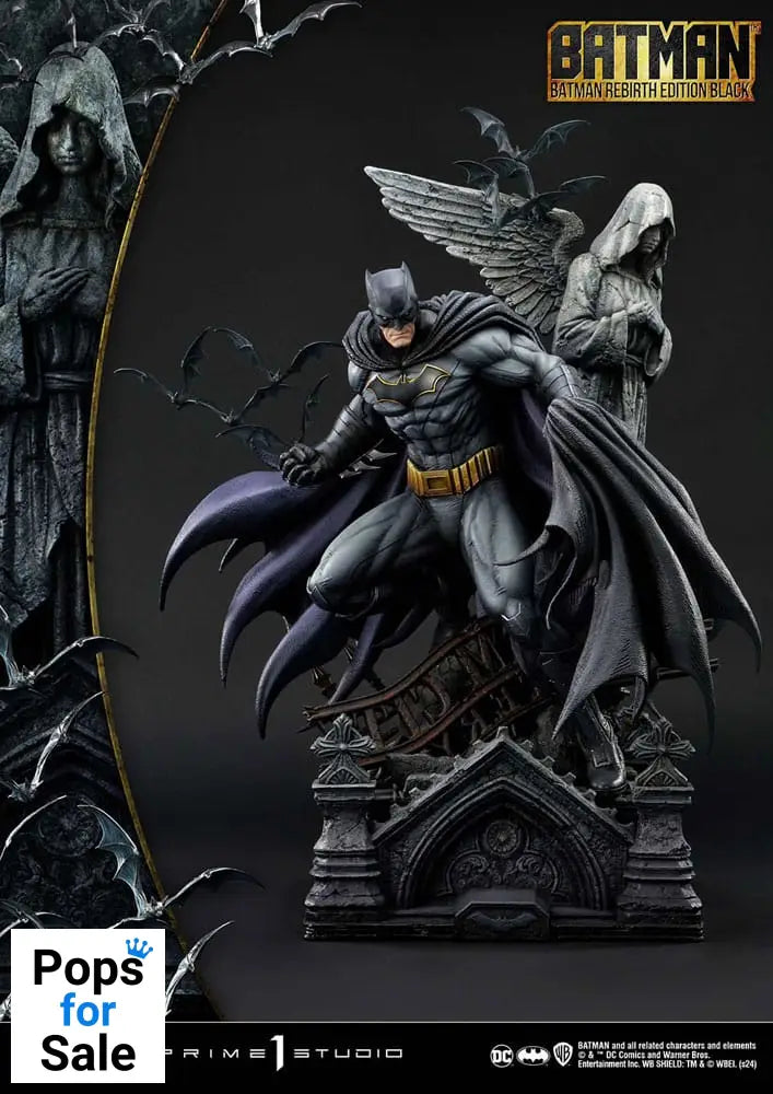 Batman Ultimate Premium Masterline Series Statue 1/4 Batman Rebirth Edition Black 71 cm Statues