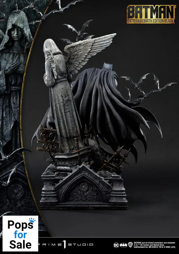 Batman Ultimate Premium Masterline Series Statue 1/4 Batman Rebirth Edition Black Deluxe Bonus Version 71 cm Statues