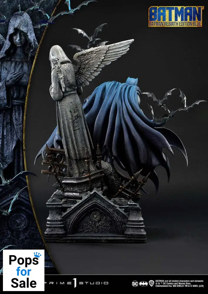 Batman Ultimate Premium Masterline Series Statue 1/4 Batman Rebirth Edition Blue 71 cm