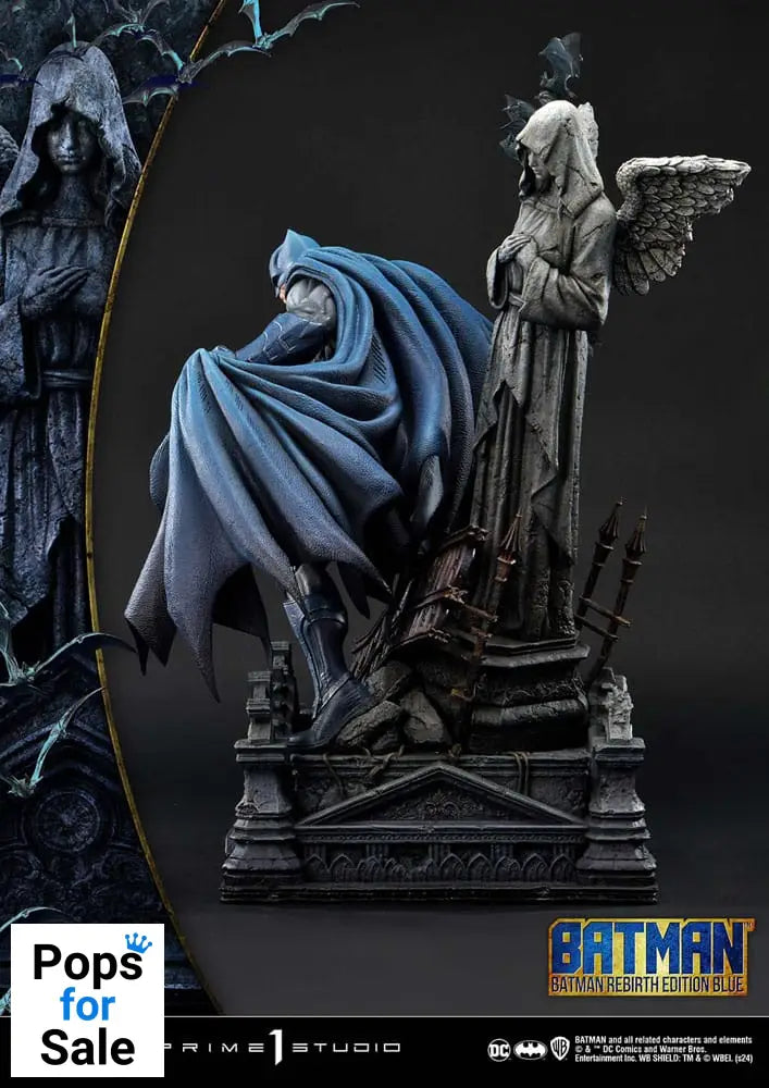 Batman Ultimate Premium Masterline Series Statue 1/4 Batman Rebirth Edition Blue 71 cm