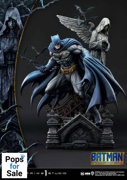 Batman Ultimate Premium Masterline Series Statue 1/4 Batman Rebirth Edition Blue 71 cm