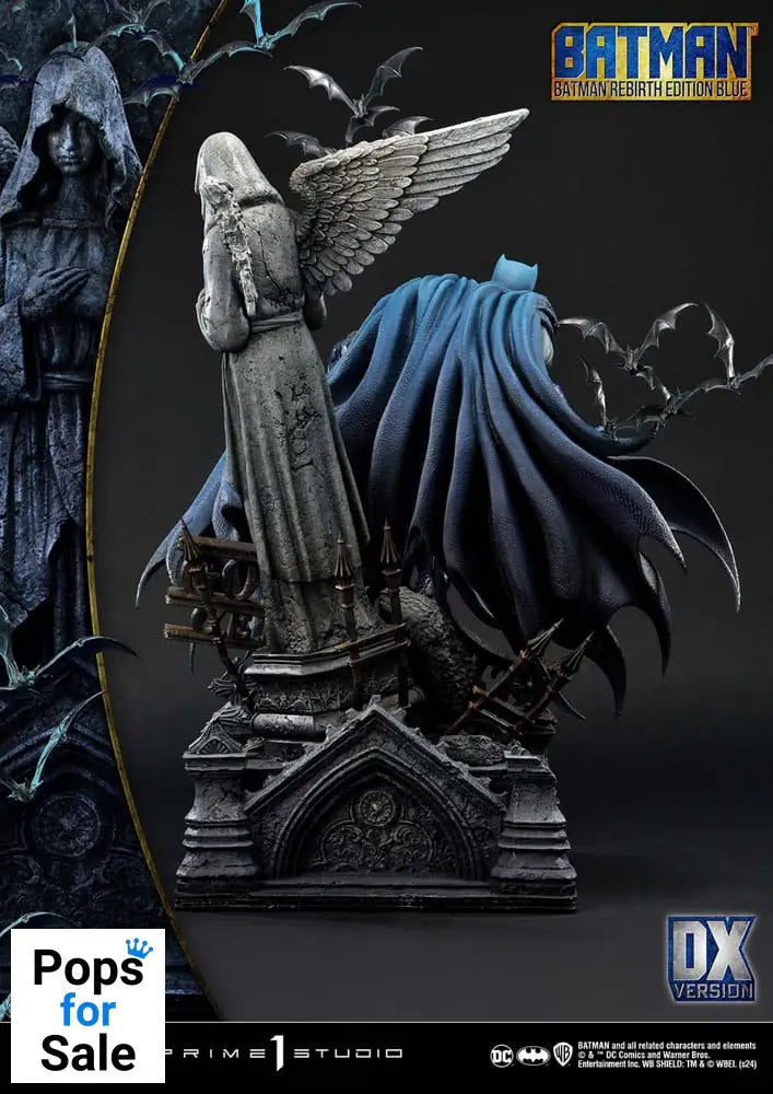 Batman Ultimate Premium Masterline Series Statue 1/4 Batman Rebirth Edition Blue Deluxe Bonus Version 71 cm Statues