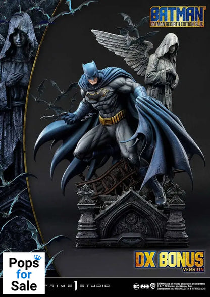 Batman Ultimate Premium Masterline Series Statue 1/4 Batman Rebirth Edition Blue Deluxe Bonus Version 71 cm Statues
