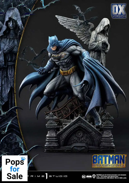 Batman Ultimate Premium Masterline Series Statue 1/4 Batman Rebirth Edition Blue Deluxe Version 71 cm Statues