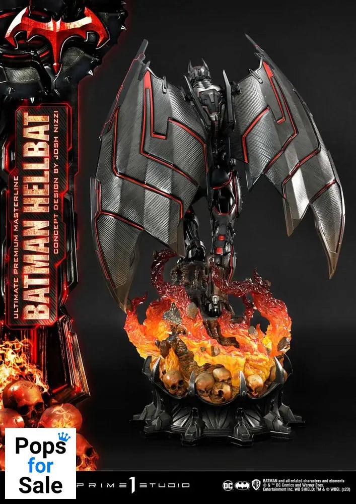 Batman Ultimate Premium Masterline Series Statue Hellbat Concept Design by Josh Nizzi Regular Version 76 cm