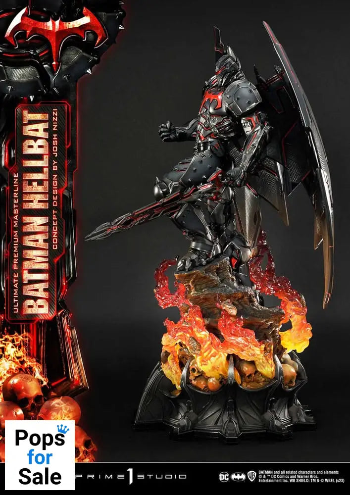 Batman Ultimate Premium Masterline Series Statue Hellbat Concept Design by Josh Nizzi Regular Version 76 cm