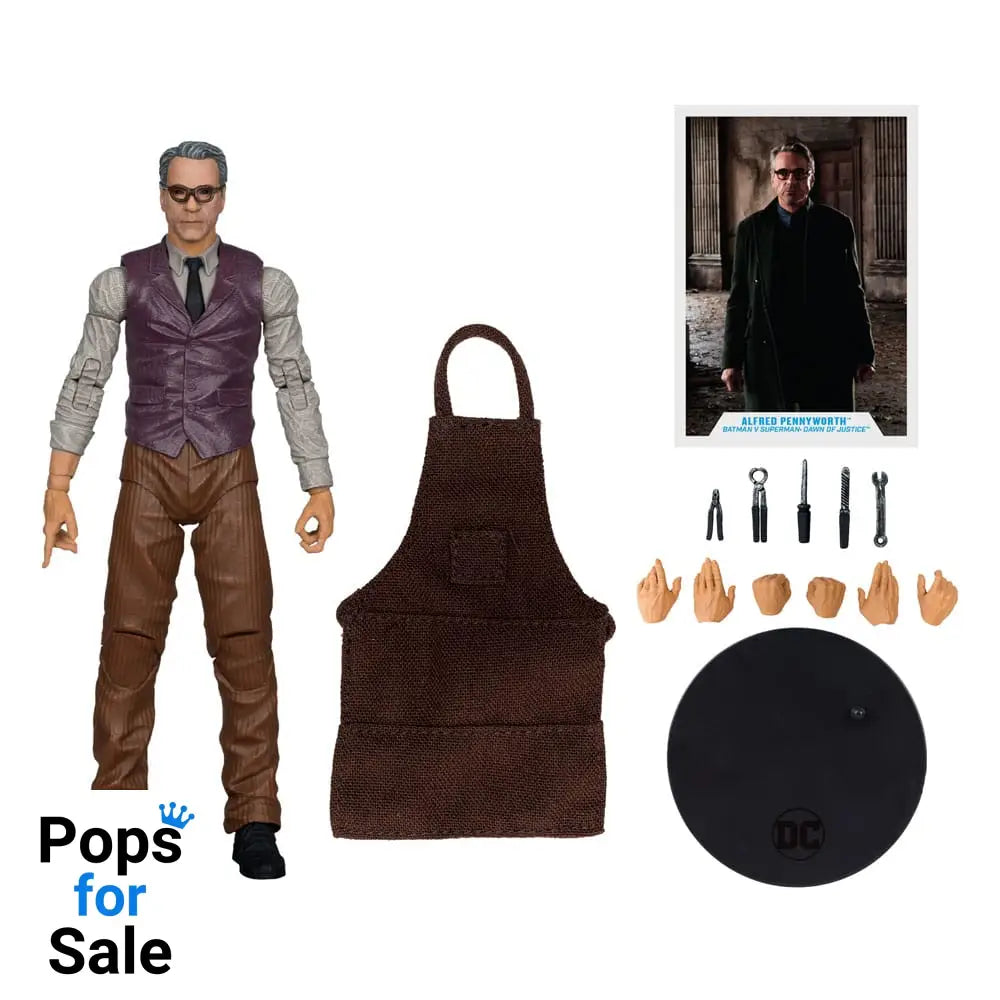 Batman v Superman: Dawn of Justice DC Multiverse Action Figure Alfred Pennyworth 18 cm