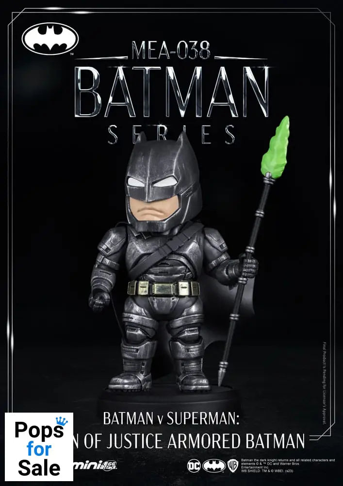Batman v Superman: Dawn of Justice Mini Egg Attack Figure Armored Batman 8 cm