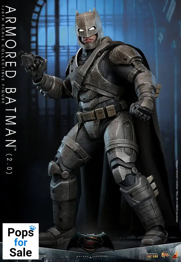 Batman v Superman: Dawn of Justice Movie Masterpiece Action Figure 1/6 Armored Batman 2.0 33 cm