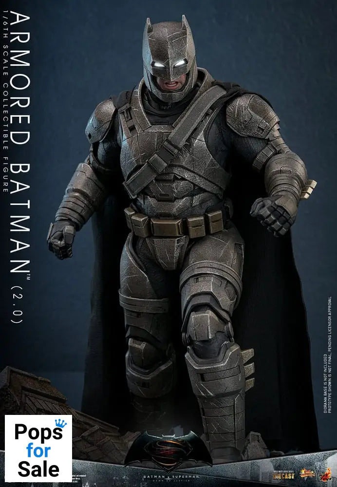Batman v Superman: Dawn of Justice Movie Masterpiece Action Figure 1/6 Armored Batman 2.0 33 cm