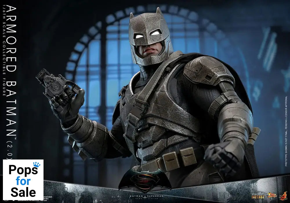 Batman v Superman: Dawn of Justice Movie Masterpiece Action Figure 1/6 Armored Batman 2.0 33 cm