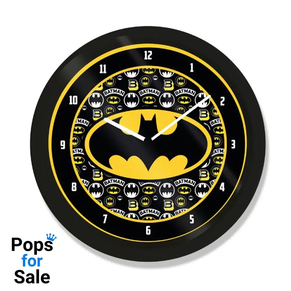 Batman Wall Clock Logo