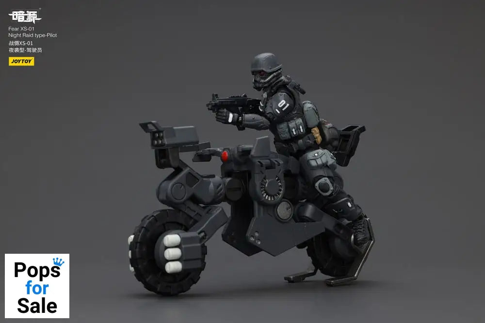 Battle For the Stars Actionfigur Fear XS-01 Night Raid type-Pilot 12 cm
