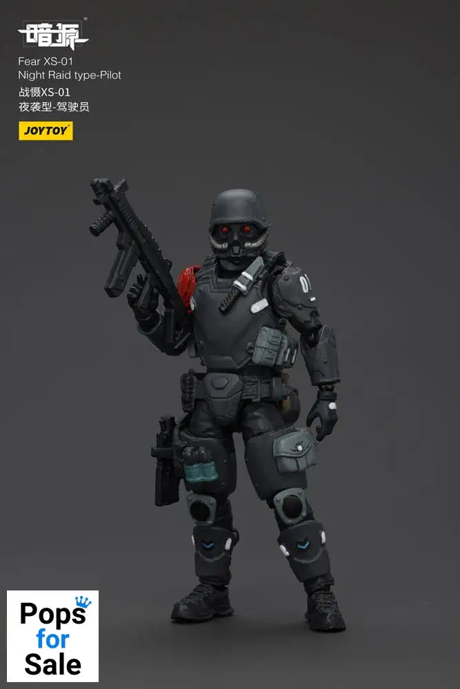 Battle For the Stars Actionfigur Fear XS-01 Night Raid type-Pilot 12 cm Action figures