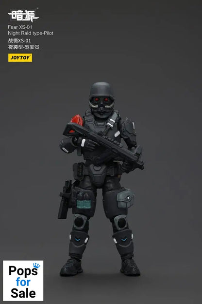Battle For the Stars Actionfigur Fear XS-01 Night Raid type-Pilot 12 cm