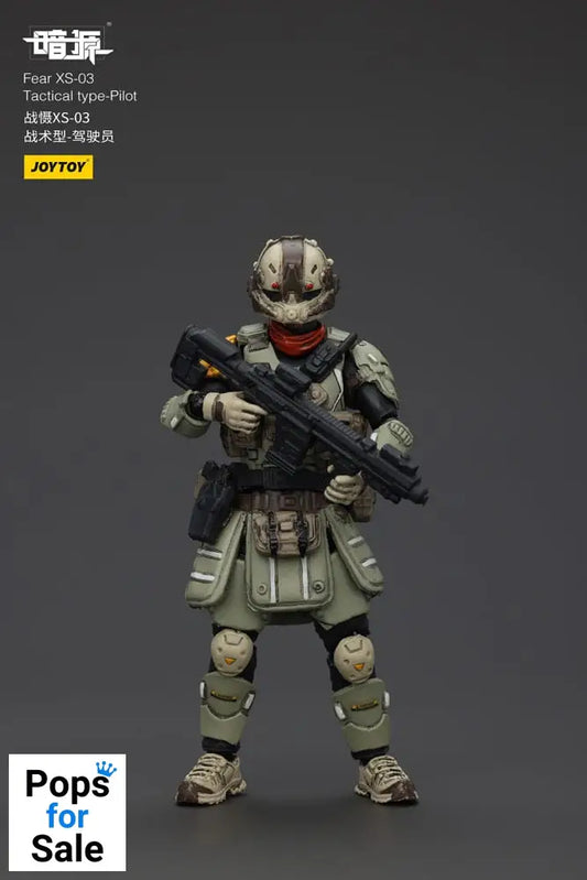 Battle For the Stars Actionfigur Fear XS-03 Tactical type-Pilot 12 cm