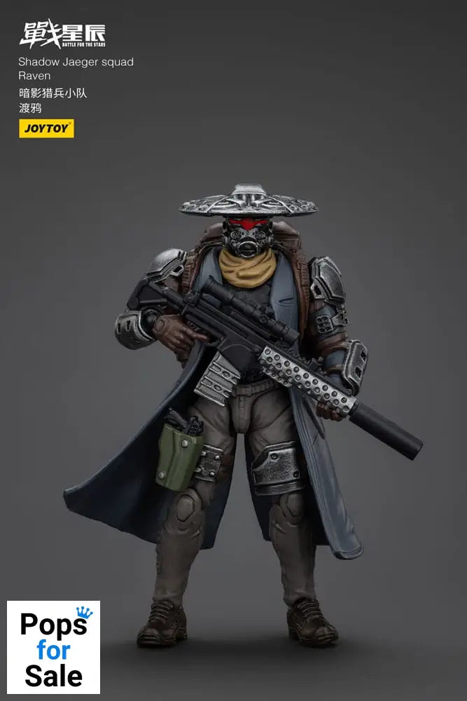 Battle For the Stars Actionfigur Shadow Jaeger Squad Raven 16 cm Action figures