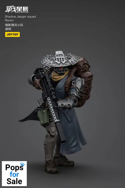 Battle For the Stars Actionfigur Shadow Jaeger Squad Raven 16 cm