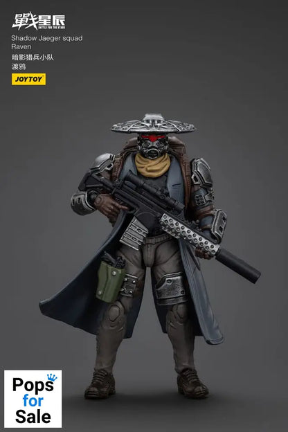 Battle For the Stars Actionfigur Shadow Jaeger Squad Raven 16 cm