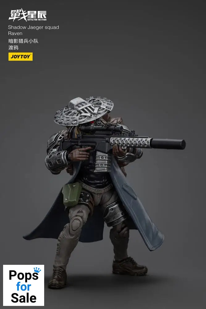 Battle For the Stars Actionfigur Shadow Jaeger Squad Raven 16 cm Action figures