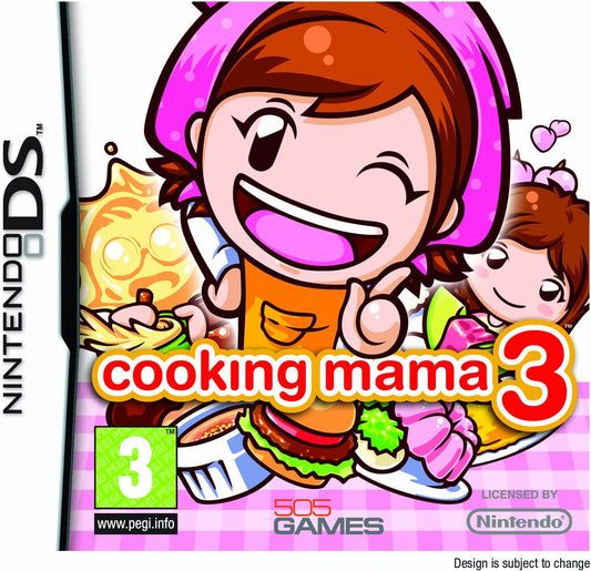 Cooking Mama 3 for the Nintendo DS/3DS
