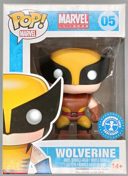 #05 Wolverine (Brown) - Marvel - Exclusive Funko POP