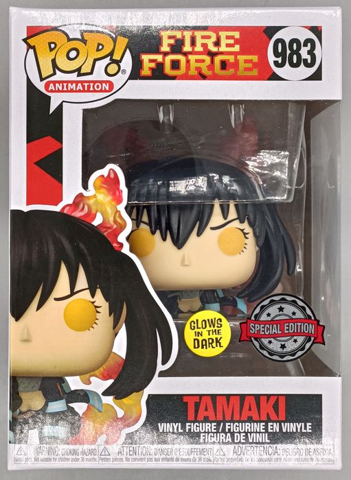 #983 Tamaki - Glow - Fire Force Funko POP