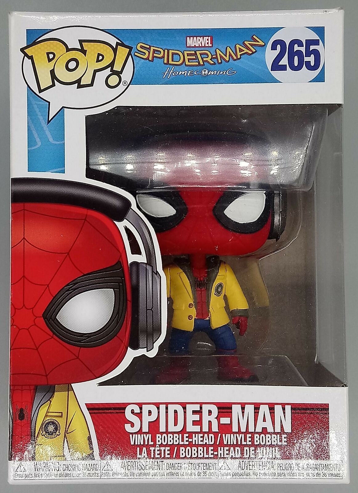 #265 Spider-Man (Headphones) Marvel Spider-Man Homecoming Funko POP