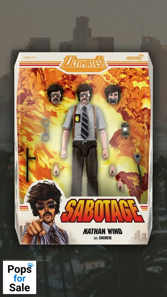 Beastie Boys Ultimates Action Figure Wave 1 Nathan Wind as  &quot;Cochese&quot; 18 cm